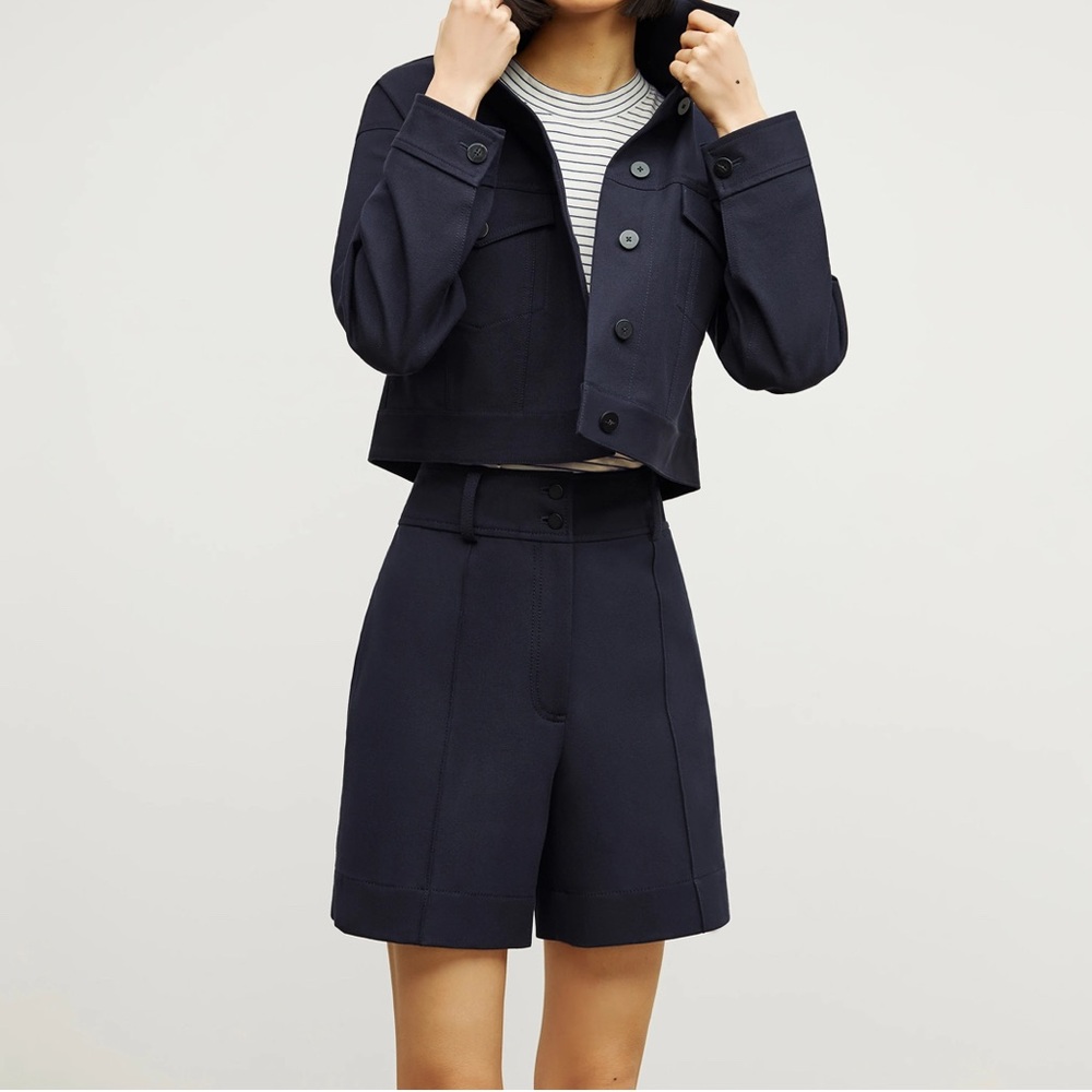 MM Lafleur Caitlin Short – Better Than Denim (size 8, ink navy)